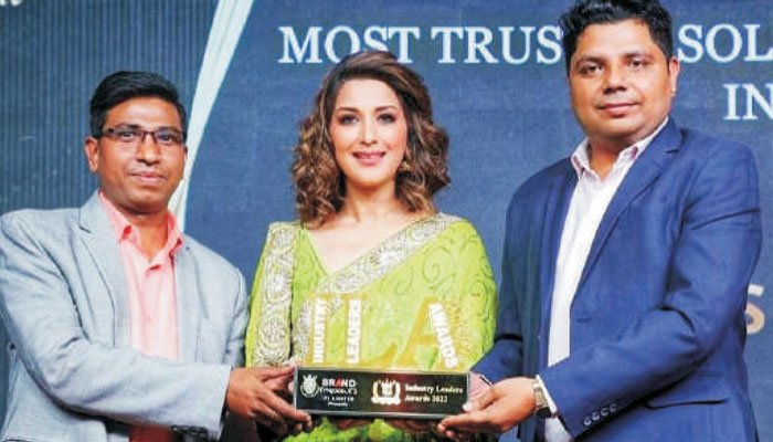 Most Trusted Manufacturer Award,
                                        Dec. 2022 By : Film Actress Sonali Bendre